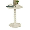 thumbnail image 1 of Table d'Appoint Étonnante avec Plateau Rond, Blanc, 1 of 1