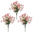 thumbnail image 6 of Outdoor Artificial Flowers, 3-Pack Realistic Faux Blooms, Weather-Resistant Fake Plants, No-Watering Greenery, Garden Decor, Patio Arrangements, Low Maintenance, 6 of 9