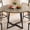 Gray, variant on Gasee Dining Table, 43" Round Dining Table, Solid Wood Thickened Table Top Kitchen Dining Table,Dining Table for Dining Room, Home(Only Table),Rustic Brown