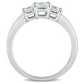 thumbnail image 4 of Everly Women's Aquamarine 10k White Gold Ring, 4 of 7