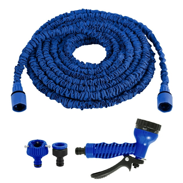 125ft Magic Flexible Garden Hose Expandable Hose With Plastic Hoses Telescopic Pipe With Spray Gun Watering - Walmart.com