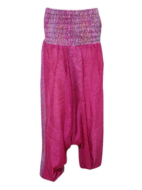 Mogul Women Jumpsuit Gypsy Boho Hippie Sexy Jumpsuit Romper Flare Long Pants ,Pink Purple Tube Dresses
