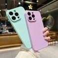 thumbnail image 3 of Candy Color Phone Case For iphone 15 14 13 12 Mini 11 Pro Max XS X XR SE 2 3 8 7 Plus Shockproof Silicone Soft TPU Back Cover, 3 of 7