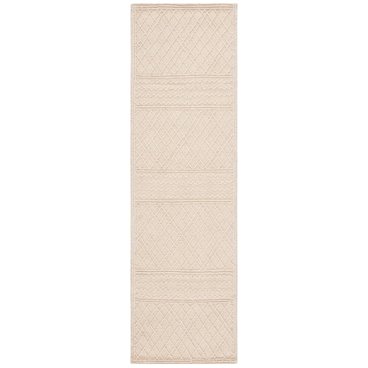 SAFAVIEH Trace Galen Geometric Area Rug, Ivory, 8' x 10'