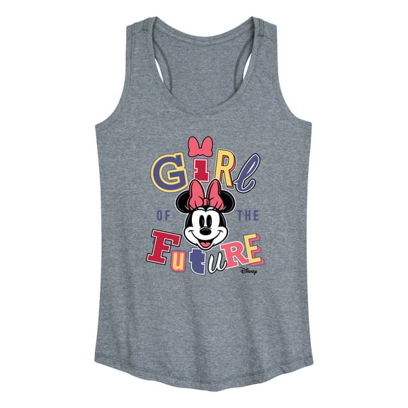 Disney - Minnie Mouse - Girl of the Future - Women's Racerback Tank Top
