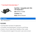thumbnail image 2 of Fuel Filter - Compatible with 1986 - 1991 Mazda RX-7 1987 1988 1989 1990, 2 of 2