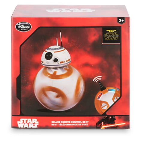 Deluxe Remote Control BB-8  Star Wars The Force Awakens Authentic Disney 
