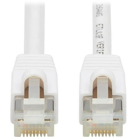 UPC: 0037332260161 | Tripp Lite Safe-IT Cat6a Ethernet Cable Snagless PoE M/M 10ft White N262AB010WH