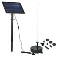 thumbnail image 1 of Amdohai 10V/8W Solar Powered Fountain Pump Water Pump with Adjustable Solar Panel, 1 of 9