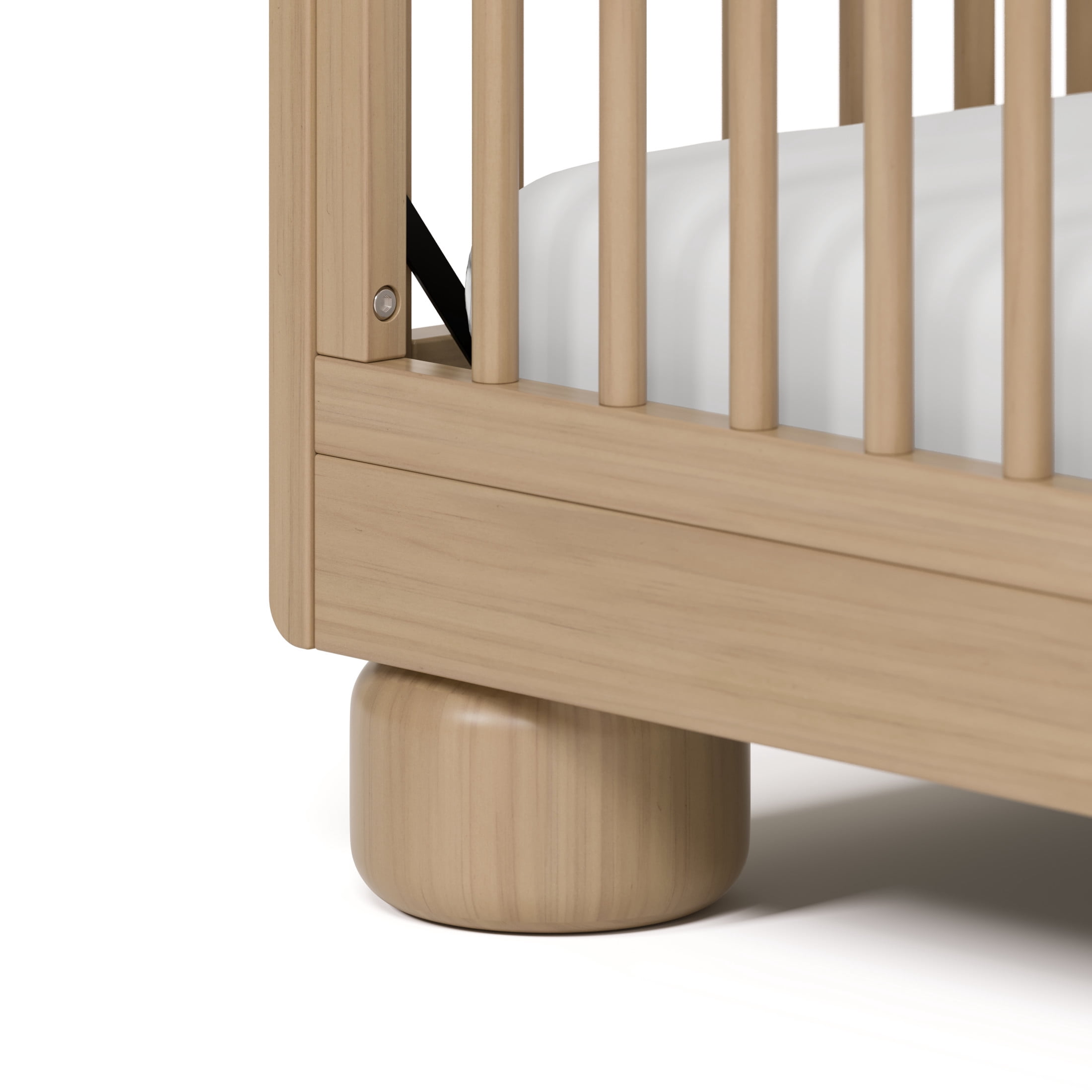 Storkcraft Sorrento 3-in-1 Convertible Crib with Bonus Toddler Guardrail - Driftwood