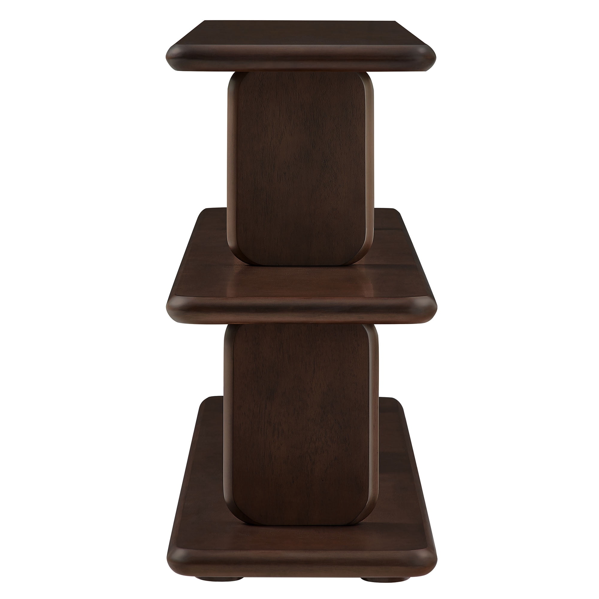 Modway Lyle Bookshelf in Walnut