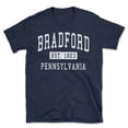 thumbnail image 1 of Bradford Pennsylvania Classic Established Men's Cotton T-Shirt, 1 of 1