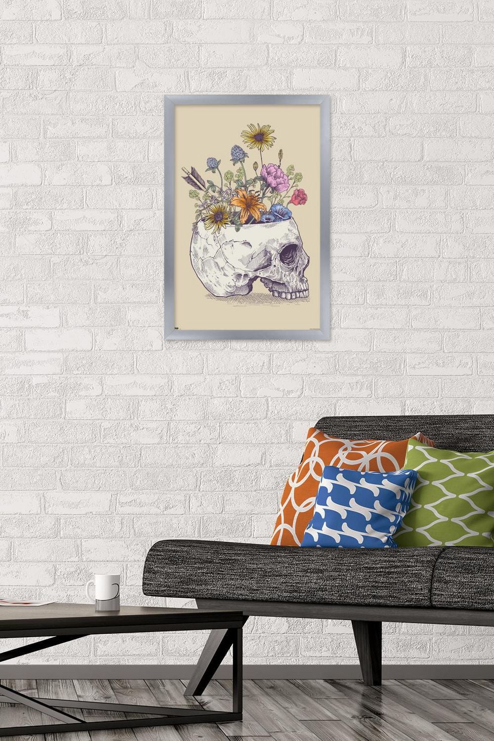 Rachel Caldwell - Crâne de fleur