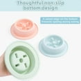Healthy Slow Feeding AntiSwallow Plastic Food Bowl for Dogs and Cats