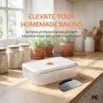 thumbnail image 2 of Fufafayo Pizza Dough Box with Lid, Dough Proofing Box Fermentation Container, Dough Tray for Pizza And Bread, Dough Rising Box for Home Baking Kitchen, 2 of 7