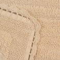 thumbnail image 3 of Home Weavers Inc Home Weavers Casual Elegence Bathmat Absorbent Cotton Machine Washable, Reversible Bath Rug Linen 20"x20", 3 of 5