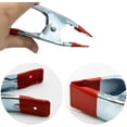 thumbnail image 2 of Pince à Ressort en Métal avec Poignée en Caoutchouc pour Camping (Rouge) (2 Pcs), 2 of 3