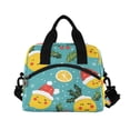 thumbnail image 2 of Lunch Bag Portable Crossbody Meal Bag Cooler Bag Insulated Lunch Bag Food Bag Handheld & Crossbody Design Cartoon Cute Christmas Gift, 2 of 6