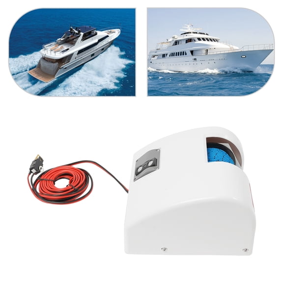 Boat Electric Anchor Winch, 25lbs Boate Anchor Winch, Anchor Winch with Remote Control