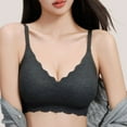 thumbnail image 3 of Lace Seamless Everyday Bras for Women, No Underwire Full Cup Brassiere, Comfortable Unlined Wirefree Bra, 3 of 4