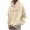 Beige, variant on Hoodies for Men Anime Male And Women Fall Winter Solid Color Coconut Printing Sweater Hooded Long Sleeve Pocket Sweater,Light Blue,S