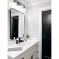 thumbnail image 2 of Frame My Mirror Highland Design Black 24" x 36" Rounded Corner Mirror, Rectangular, 2 of 8