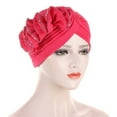 thumbnail image 4 of EnJoCho Headwear Turbans For Women Cancer Head Hat Cap Ethnic Floral Hair Cover Wrap Headwear Turban Cap For Ladies, 4 of 4