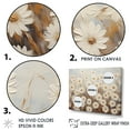 thumbnail image 3 of Designart "Elegant White Daisy Fields VII" Daisies Floater Framed Wall Art Prints, 3 of 5