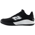 thumbnail image 4 of New Balance Men's 3000V7 Synthetic Turf Baseball Shoes Black/White 14, 4 of 6