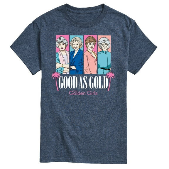 Golden Girls - Good As Gold Group Blocks - Men's Short Sleeve Graphic T-Shirt