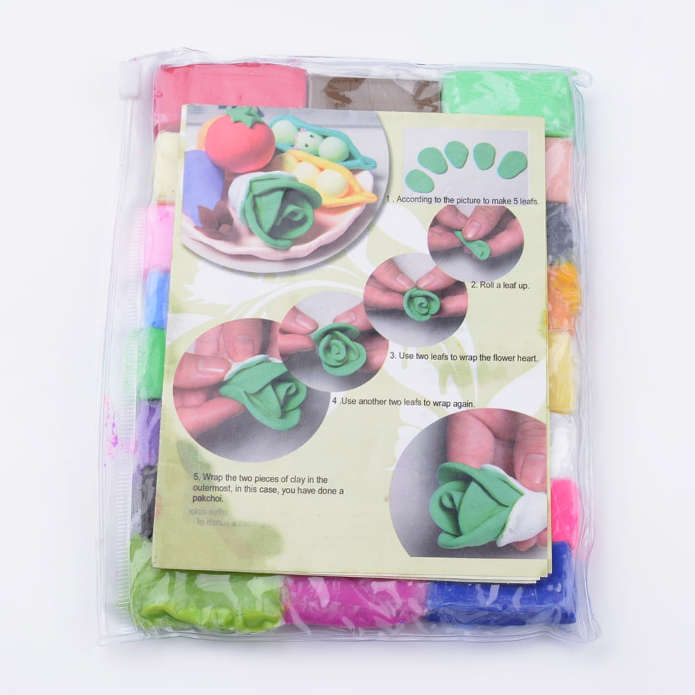 DIY Polymer Clay Crafts for Child Colorful 177x145x20mm