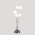 thumbnail image 2 of 27.5" In 6-Light Acrylic Globe Aluminun Led Chrysanthe Silver Metal Table Lamp, 2 of 3