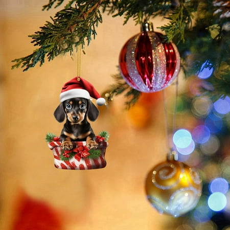 

LuoYinDa Garland for Chandelier 100ft Christmas Acrylic Dogs Decorations for Christmas Tree Decor Crafts Hanging Decoration
