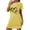 Yellow1, variant on biudgviw Valentines Day Women's Nightgown Heart Print Sleep Shirt Casual Loose Short Sleeve Nightdress Soft Crewneck Sleepwear S-XXL