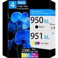 thumbnail image 1 of 950XL and 951XL Ink Cartridges Compatible for HP 950 and 951 Ink Cartridges OfficeJet Pro 8600 8610 8620, 1 of 8