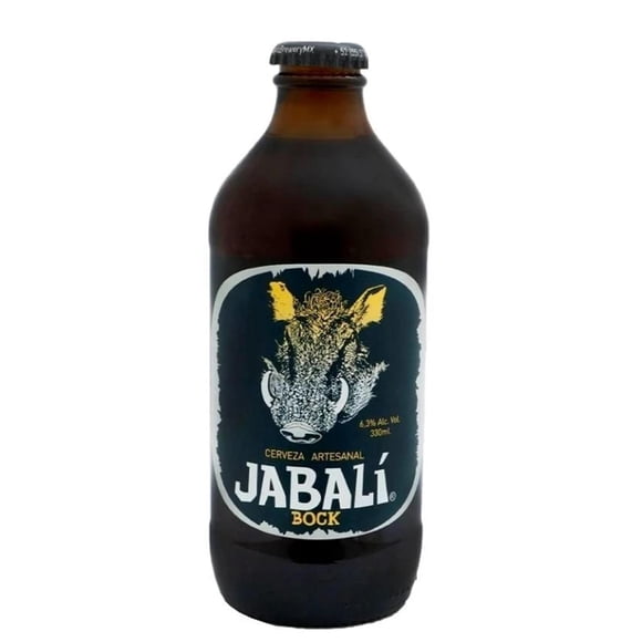 Pack de 24 Cerveza Jabalí Bock Botella 330 ml Jabalí
