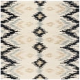 thumbnail image 4 of SAFAVIEH Soho Daven Southwestern Wool Area Rug, Ivory/Dark Grey, 2' x 3', 4 of 8
