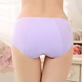 thumbnail image 5 of Valcatch 4-pack Women Period Underwear Panties Seamless Cotton Lace Briefs Breathable Soft for Everyday Wear, 5 of 9