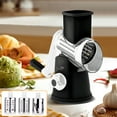 thumbnail image 7 of 3-in-1 Multifunctional Vegetable Cutter | Hand Operated Roller Slicer & Grater | Stainless Steel Blades | Potato Shredder for Kitchen | Easy to Clean & Safe Design, 7 of 7