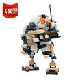 thumbnail image 1 of Bloques de construcción de Robot Titanfalled Mecha MOC para niños, juego de figuras de acción de tiro, modelo Warriorer, juguetes, regalos, 1 of 4