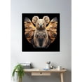 thumbnail image 2 of Koala Angel With Wings (Cutout Version For Nice Stickers), Spirit Animal, For Koala Lovers Poster Wall Art, Modern Wall Decor For Living Room Bedroom, 17x17 UNFRAMED, 2 of 3