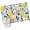 Yellow, variant on 2x3 Ft Entryway Area Rug, Summer Lemon Kitchen Rug Runner Washable Floor Mat, Spring Pastoral Watercolor Fruit Blue Yellow Non Slip Indoor Door Mat Throw Carpet for Bathroom Living Room Bedroom