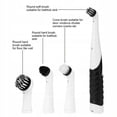 thumbnail image 3 of Inalámbrico Rotary Power Clean Ultrasonic Scrubber Utensilios de cocina Baño Cepillo de zapato, 3 of 5
