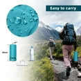 thumbnail image 4 of BIRLON Inflatable Camping Mat with Foot Pump and Pillow, Ultralight Portable Strong Support Nylon Sleeping Pad, 79 x 27 x 3 inches-Orange, 4 of 5