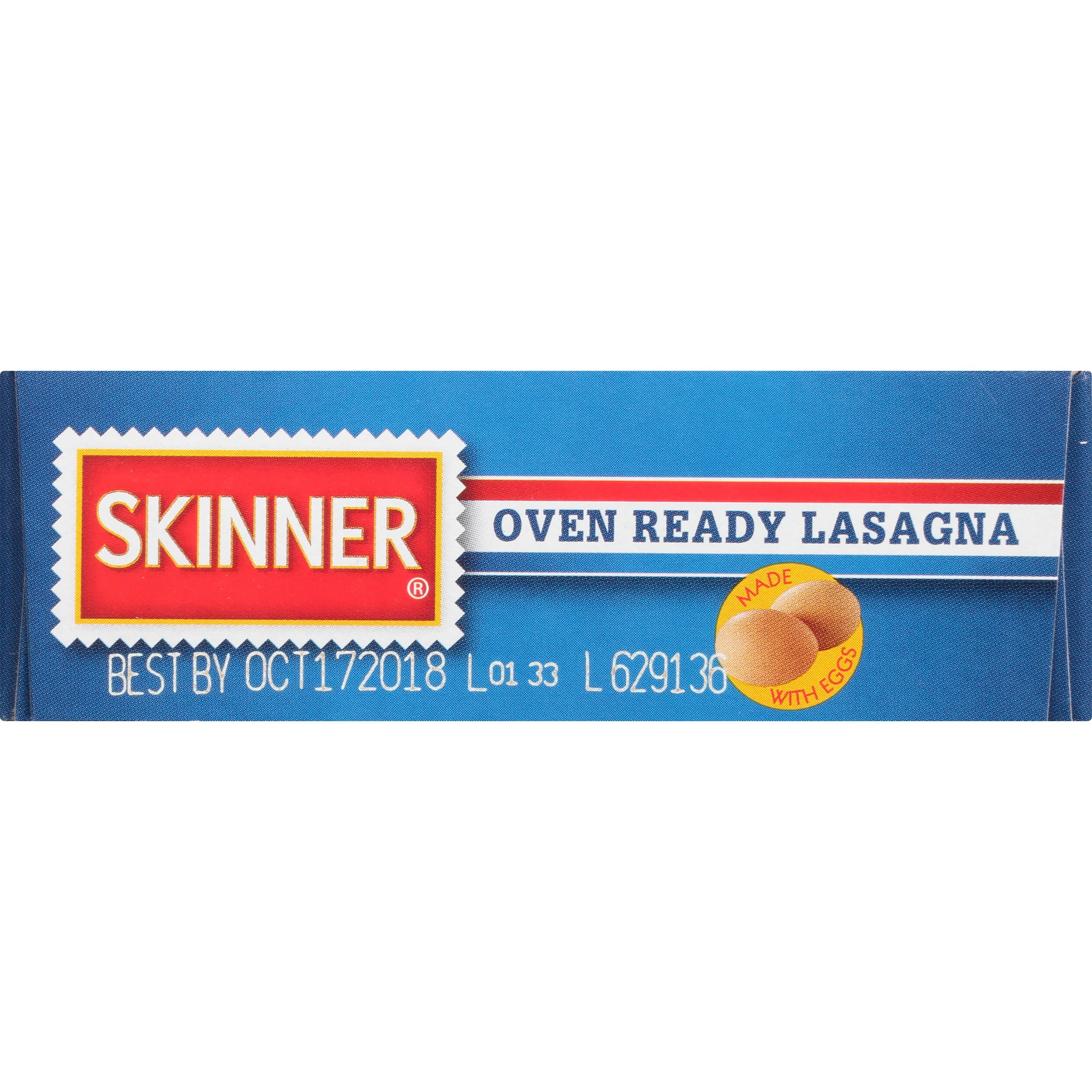 (6 pack) Skinner 8 oz Oven Ready Lasagna Pasta