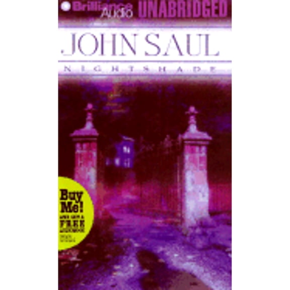 Pre-Owned Nightshade (Audiobook On Cassette Tape) by John Saul, Chet Green