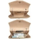 thumbnail image 5 of Bolso de noche Dasein para mujer, formal, fiesta, boda, camel, 5 of 5