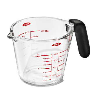 Pyrex 6001075 Microwavable Glass Measuring Cup, Precise 2 Cup