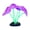 Purple, variant on Luminous Silicone Anemone, Artificial Silicone Coral Decor With Suction Cup Base For Aquarium, Underwater Ornament For Fish Tank Water Landscape, Aquarium Landscaping Decoration