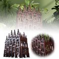 thumbnail image 1 of Dsscvnef Gothic Style Wooden Hydroponic Shelf Indoor Water Culture Display Rack for Home, 1 of 6